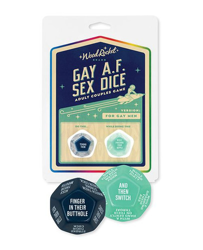 Gay A.F. Sex Dice For Men
