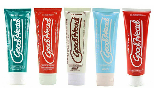 Good Head Oral Sex Gels come in a variety of delicious flavors