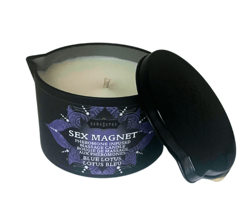 Sex Magnet Pheromone Massage Candle - Blue Lotus