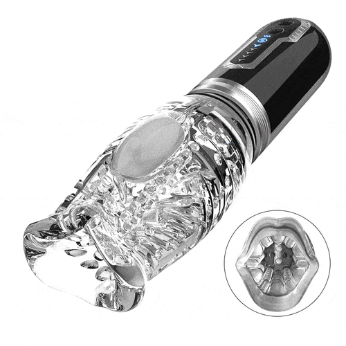 Male Rose 3 Thrusting/Rotating/Vibrating Stroker