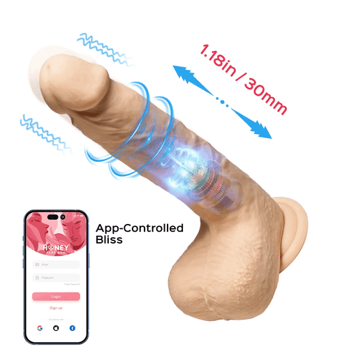 App-Controlled Realistic Thrusting Dildos