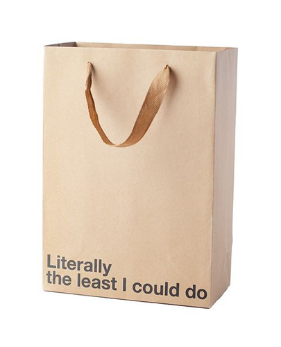 Funny Brown Gift Bags for gag gifts