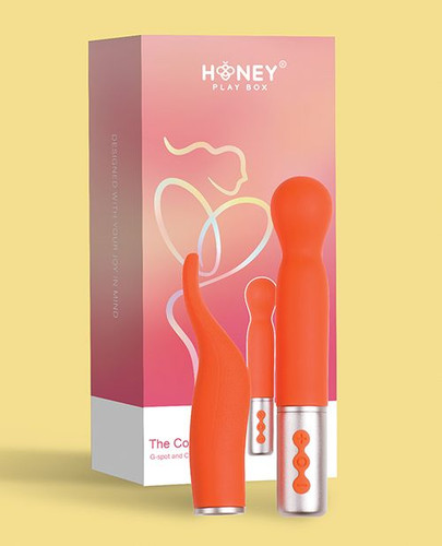 Naughty Collection Interchangeable Heads Coral Vibe Set
