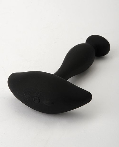 Black silicone prostate vibrator