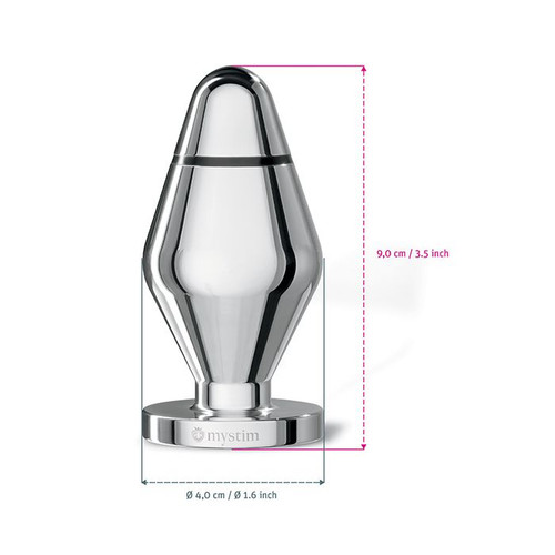 Mystim Little John Plug size dimensions