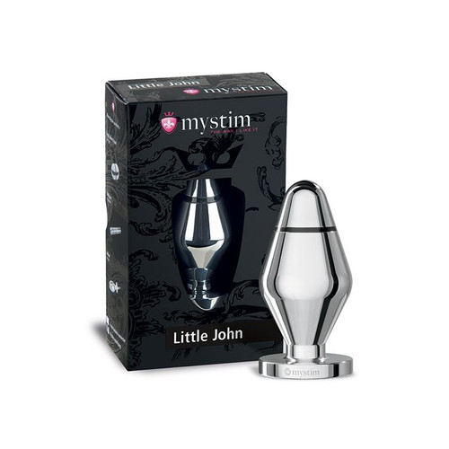 Mystim Little John Aluminum Buttplug - Electrosex toys
