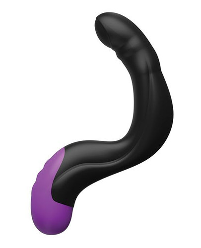 Silicone Prostate Massager with Long Handle