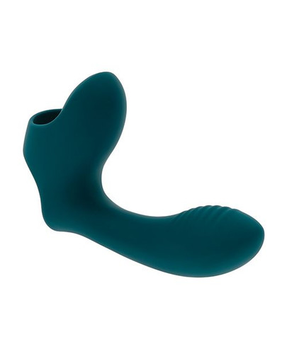 Silicone Finger Vibe with G-Spot attachment