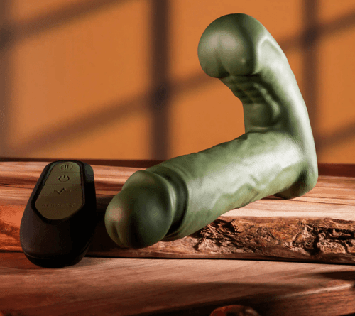 Hunk Thrusting Anal Vibrator - Gender X