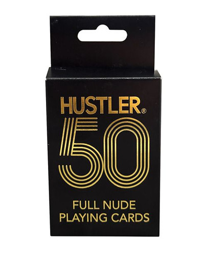 Hustler's 50th Anniversary Nude Playing Cards