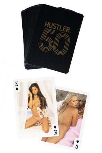 Hustler's 50th Anniversary Nude Playing Cards