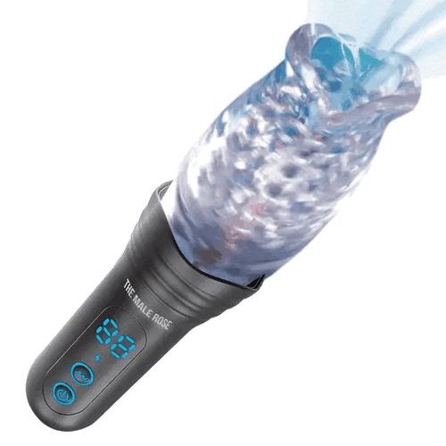 Male Rose Pro Thrusting Rotating & Vibrating Mouth
