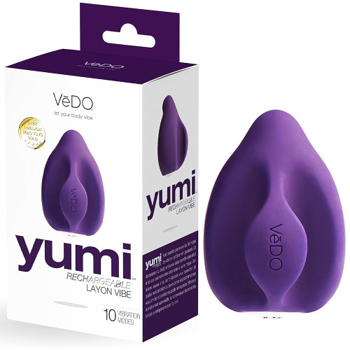 Purple  YUMI Rechargeable Finger Vibe