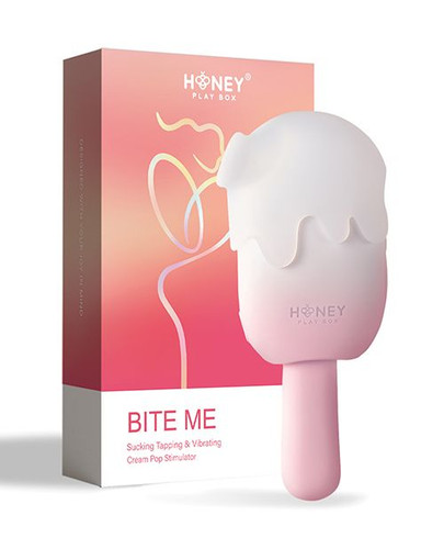 BITE ME Sucking, Tapping & Vibrating Cream Pop