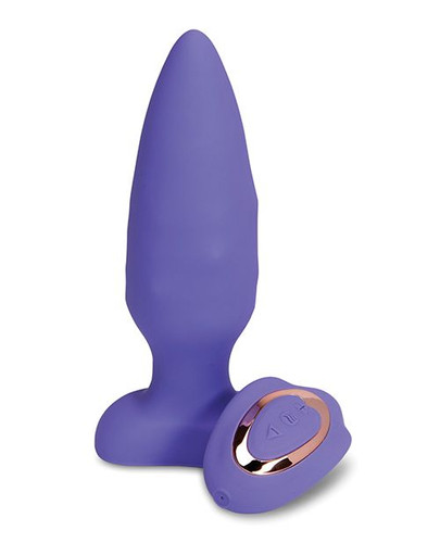 Nu Sensuelle Andii Roller Motion Butt Plug - Purple