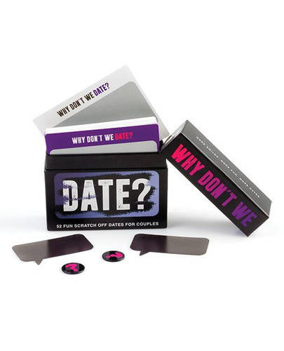 Why Don't We Date? Scratch-Off Game For Couples