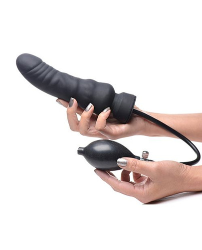 Ass-Pand Inflatable Silicone Dildo