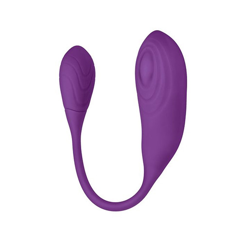 clit vibrator with attached insertable bullet