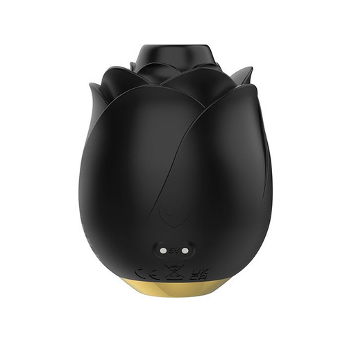 Fifty Shades Hearts & Flowers Rose Vibrator - Black