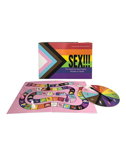 Sex!!! Board Game For Couples, Thruples, or Quads