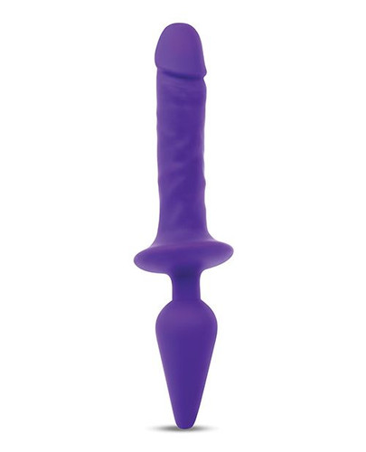 Double Pleasure Dildo + Plug