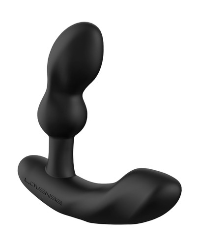 Flexible Curved prostate massager with ergonomic shape, flexible neck, and bulb tip designed for targeted internal stimulation and comfortable positioning.