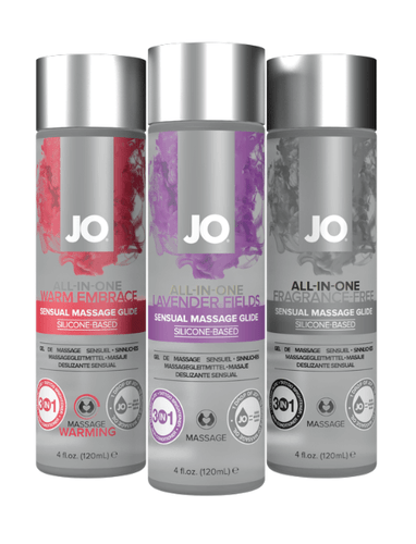 JO All-In-One Massage Glide - Lavender, Unscented, or Warming