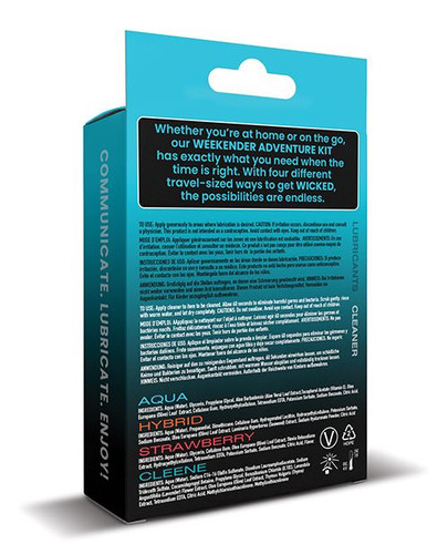 Weekender Adventure Lube Variety Kit