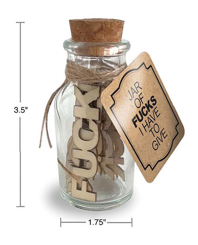 My Bottle Of Fucks is limited