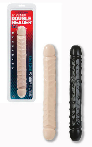 Jr. Veined Double Header 12" - White or Black