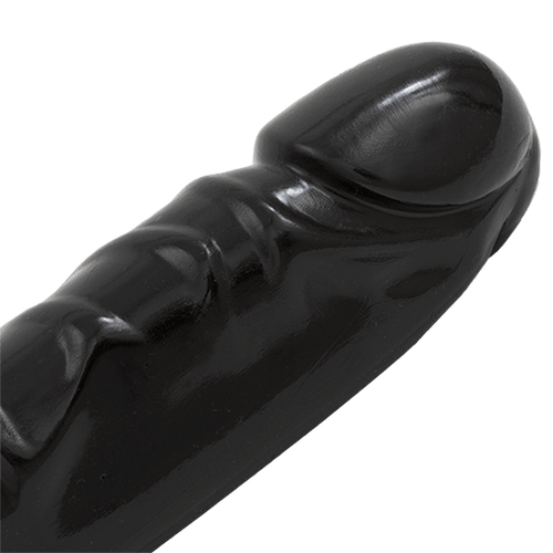 The Black Jr. Veined Double Header 12 inch features 2 realistic heads