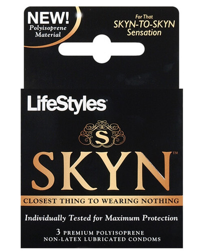 Lifestyles SKYN Non-Latex Condoms - 3 Pack