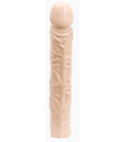 White Doc Johnson Classic 10" Dildo