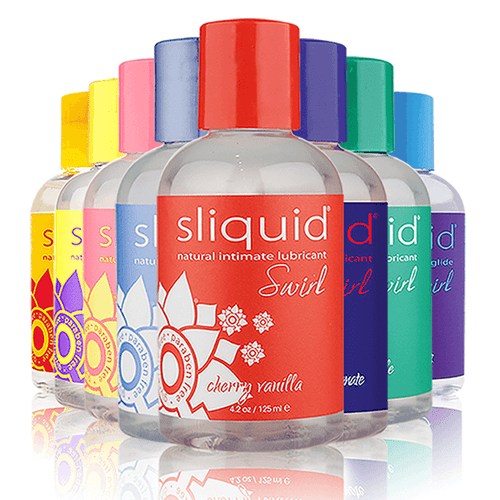 Sliquid Naturals Swirl Flavored Lubricants