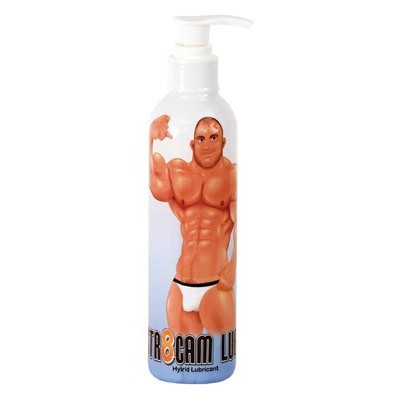 Satisfy your cum fetish with Str8cam Creamy Hybrid Lubricant - Looks like cum!