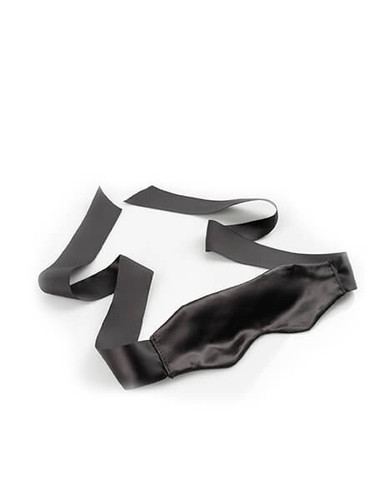 Fetish Fantasy Black Satin Blindfold
