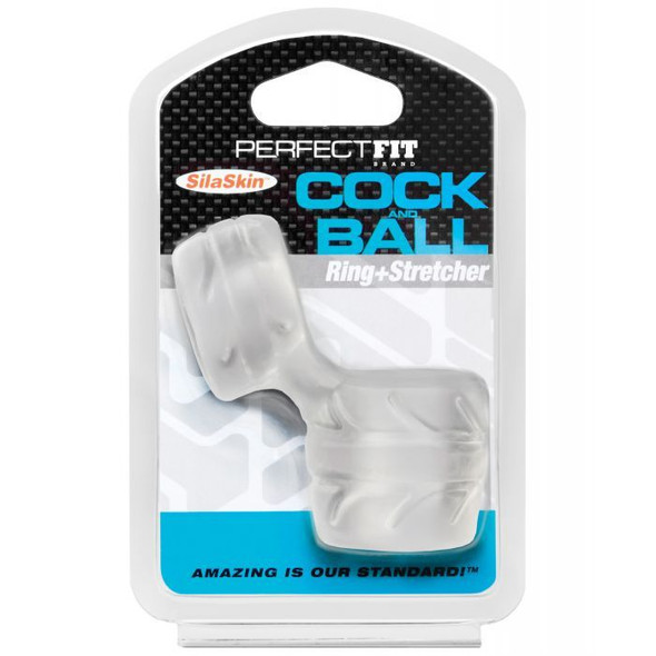 Clear cock and ball ring for ED Clear cock and ball ring for ED