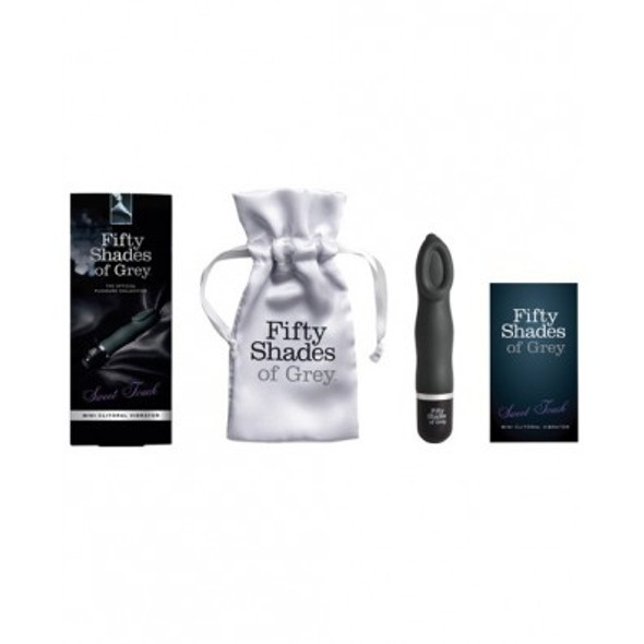 The Fifty Shades of Grey Sweet Touch Vibrator comes with an elegant storage bag