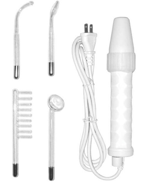 Kinklab’s ElectroErotic Kinklab Neon Violet Wand kit contains everything you need to get started with your play