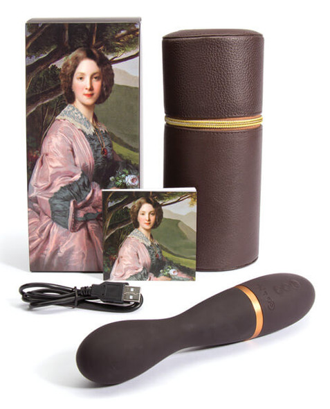 this vibrator comes beautifully packaged with portaiture of Emmeline Pankhurst this vibrator comes beautifully packaged with portaiture of Emmeline Pankhurst