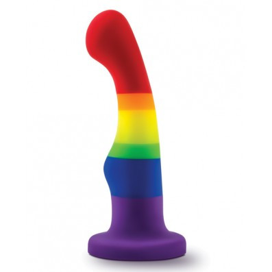 Welcome our Blush Avant Pride 1 Dildo - Rainbow Flag to the gaybourhood!