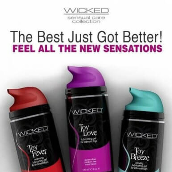 wicked sensual care collection - lubricants for healthy sex