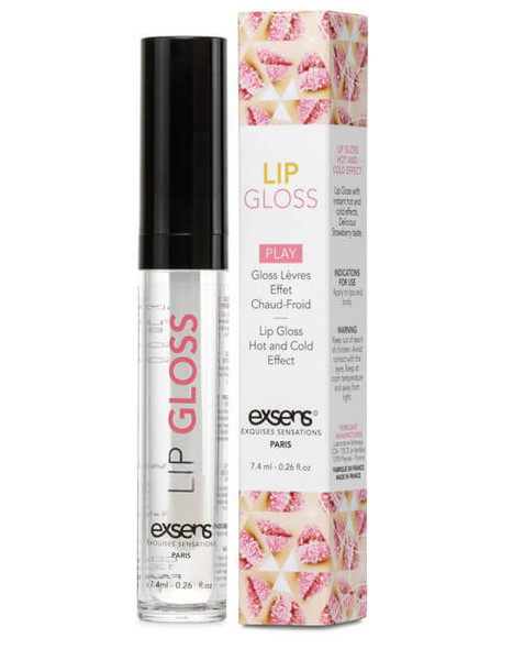 EXSENS of Paris Play Lip Gloss Hot & Cold