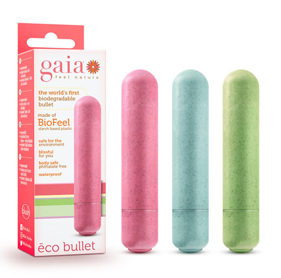 Blush Gaia Eco Bullet - 100% Recyclable Sex Toys