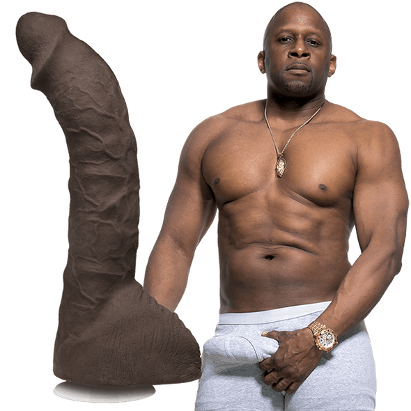 Prince Yahshua Ultraskyn 10.5" Chocolate Cock