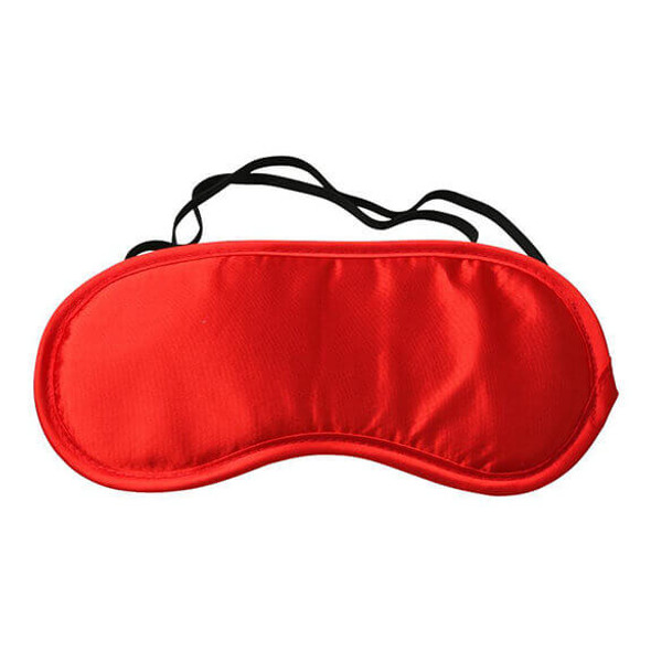 Kink Kit  Red Satin Blindfold