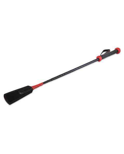 Sultra 26" Lambskin Riding Crop - Red/Black