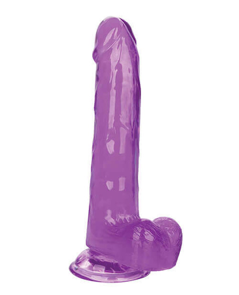 Purple Size Queen 8" Dildo