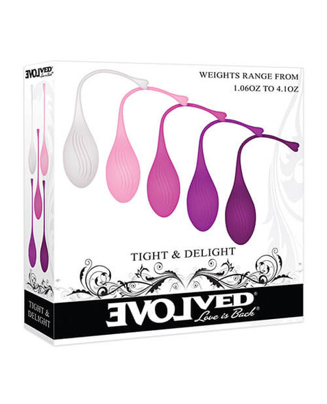 Evolved Tight & Delight Weighted Kegel Ball Set Evolved Tight & Delight Weighted Kegel Ball Set