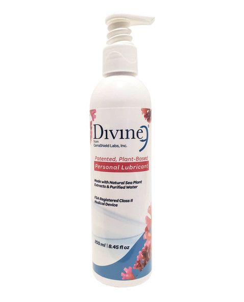 Divine 9 Personal Lubricant is water-based and compatible with all sex toys and condoms